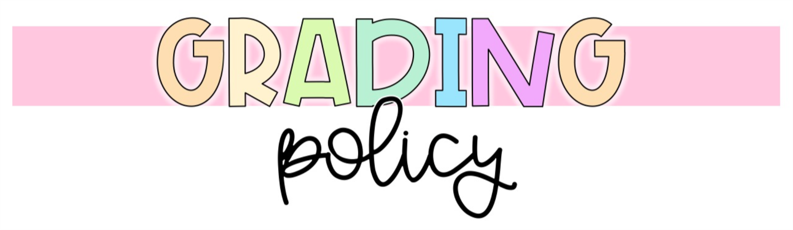 Grading Policy Banner